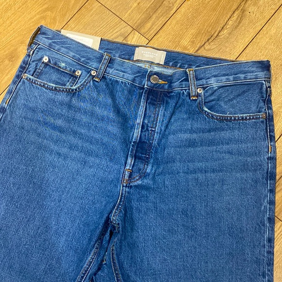 NWT EVERLANE The Relaxed Straight Jean Organic Cotton - Picture 4 of 9